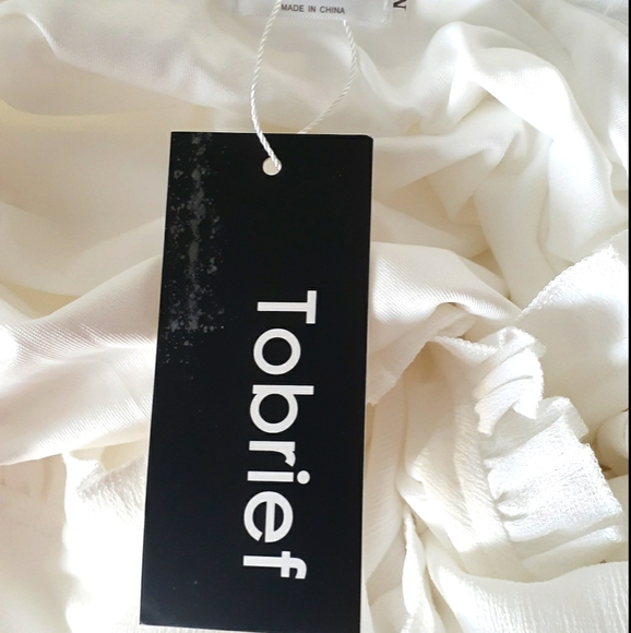 Tobrief white midi dress - Picture 4 of 6